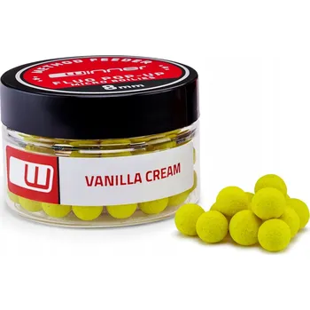Boilies Method/Feeder Fluo Pop-Up Micro Boilies 8mm/20g - Vanilkový Krém