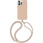 Etui UNIQ Coehl Muse Magnetic Charging do iPhone 15 Pro Max - beżowe