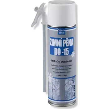 Stavební chemie DENB PU pěna 500ml Silver line zimní do -12°