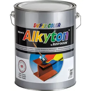 barva na kov Alkyton Lesk samozákladová barva na rez RAL7001 - sv. šedá, 750ml