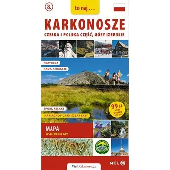 Populárně naučná literatura pro dospělé Krkonoše, Jizerské hory - kapesní průvodce/polsky