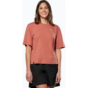 Dámské tričko Dámské tričko Salewa Eagle Sunset Loose etruscan red