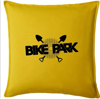 Polštář Bike park kazeta - Polštář 50x50 - 50x50 - Pouze potah ( Žlutá )