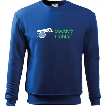 Chlapecké tričko Poctivý Truhlář - Mikina Essential dětská - 146 cm/10 let ( Královská modrá )