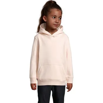Pánská mikina CONDOR KIDS mikina s kapucí - Krémově RůžováXXL
