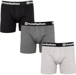 3PACK pánské boxerky Horsefeathers vícebarevné (AM067D) M