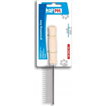 Kartáč pro zvířata Hustý hřeben s postupnou gradací Happet GS07