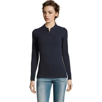 Dámské tričko PERFECT LSL WOMEN POLO 180 - French NavyS