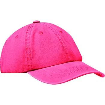 Kšiltovka 6 panelová baseballová čepice 265g Beau - Červená