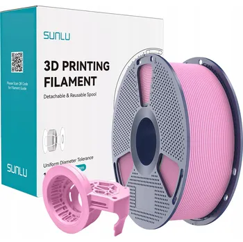 Filament Filament SUNLU High Speed Matte PETG Pink/ růžový, vysokorychlostní až 600 mm/s, 1,75 mm, 1 kg