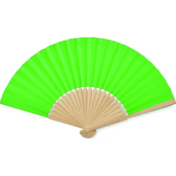 Vějíř z bambusu Fanny Paper - Limetková