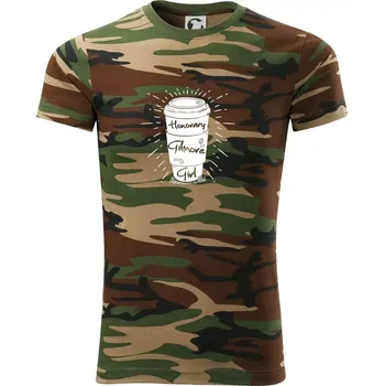 Pánské tričko Honorary Gilmore Girl - Army CAMOUFLAGE - XS ( Hnědý maskáč )