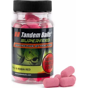 Boilies SuperFeed Fluo Mini Dumbells Floating 30g Fruit Beast - Plovoucí mini boilies Fruit Beast