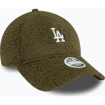 Kšiltovka Dámská kšiltovka New Era Borg 9FORTY Los Angeles Dodgers dark green