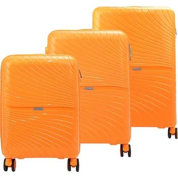 Sada cestovních kufrů Pierre Cardin 1103 JOY01 x3 Z oranžová