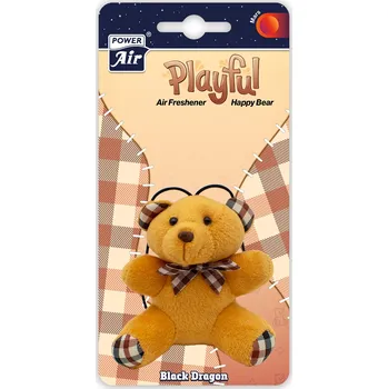Vůně do auta POWER AIR Happy Bear Brown Black Dragon