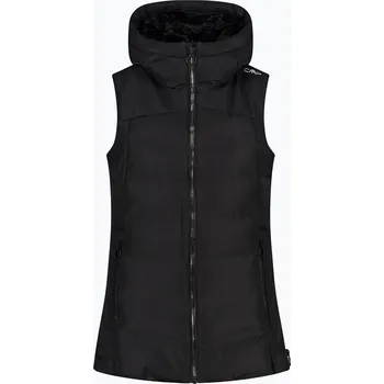 Dámská vesta Dámská trekingová vesta CMP Fix Hood černá 32W0276/U901