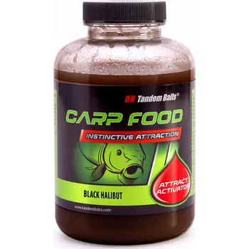 Boilies Tandem Baits Aktivátor Černý Halibut 500ml