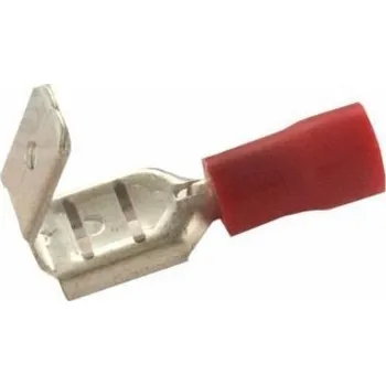 Elektrický konektor 25x Koncovka dutinková izolovaná zahnutá 0,5-1,5mm2