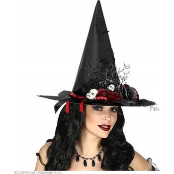 Klobouk Klobouk čarodějnice na Halloween černý