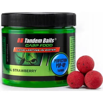 Boilies Carp Food Perfection Hookers - nástrahové boilies 18mm/120g Dokonalá Jahoda