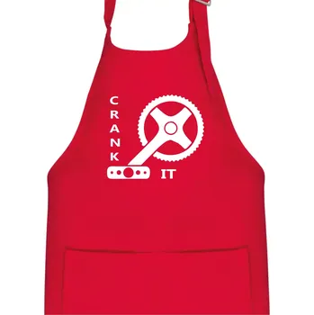 Kuchyňská zástěra Crank it - Dětská zástěra na vaření - Univerzální velikost ( Červená )