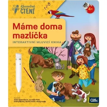 Albi Kouzelné čtení Máme doma mazlíčka interaktivní kniha Albi Kouzelné čtení Máme doma mazlíčka