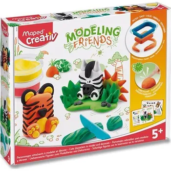 Desková hra Maped Kreativní sada Modeling Friends - Wild