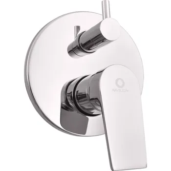 Vodovodní baterie Slezák - RAV Vanová/sprchová baterie 2-cestná s podomítkovým tělesem COLORADO - CO185, Chrom