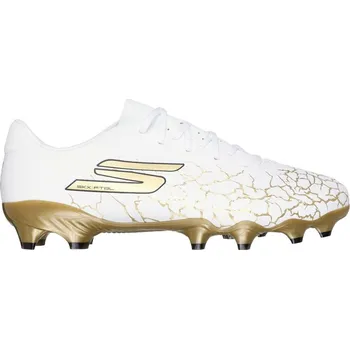 Kopačky Skechers SKX 1 Firm Ground Football Boots White/Gold 9 (43)