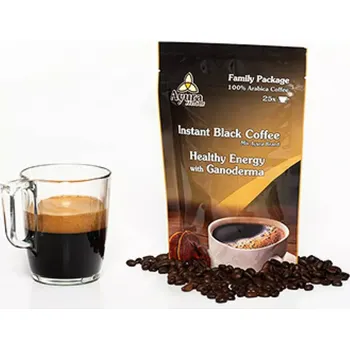 Káva Ayura Černá káva s ganodermou 100 g