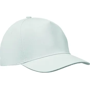 Čepice Pětipanelová čepice Sunny - Bílá