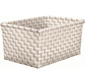 Úložný box Krabička s košíkem na skladování KLEINE WOLKE DOUBLE BOX M 20 x 16 cm