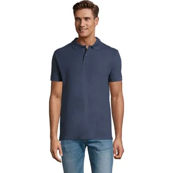 Pánské tričko PERFECT MEN Polo 180g - DenimXL