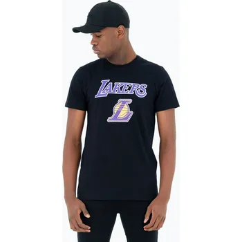 Pánské tričko Pánské tričko New Era NOS NBA Regular Tee Los Angeles Lakers black