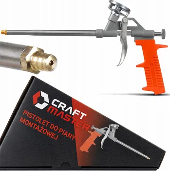 Vytlačovací pistole PISTOLE na montážní pěnu, celokovová, na lepidlo a PU pěnu
