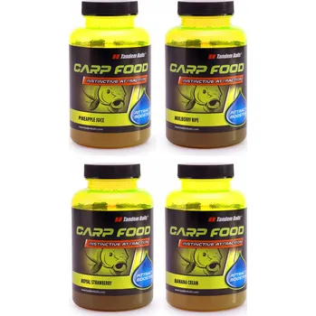 Návnadová surovina Krmivo pro kapry PVA Attract Booster 300ml Ovocná směs master - 4 kusy