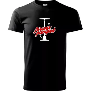 Forever Pumped - Triko extra velké (5-8XL) - 6XL ( Černá )