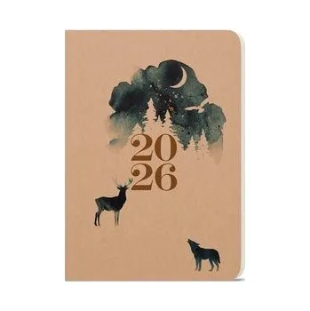 Diář Denní diář 2026 Kraft - A5, Čarovný