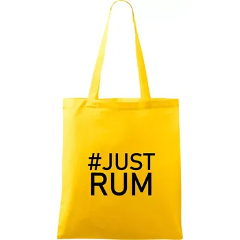 Just rum - Taška bavlněná - 42 x 38 cm ( Žlutá )