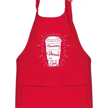 Kuchyňská zástěra Honorary Gilmore Girl - Dětská zástěra na vaření - Univerzální velikost ( Červená )