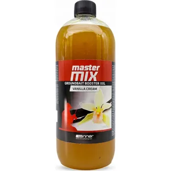 Návnadová surovina Master Mix Booster do zanęt XXL 1000ml - Vanilkový Krém