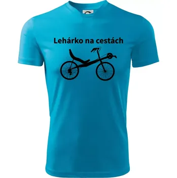 Chlapecké tričko Lehárko na cestách - Dětské triko sportovní (dresovina) - 122 cm/6 let ( Světlý tyrkys )