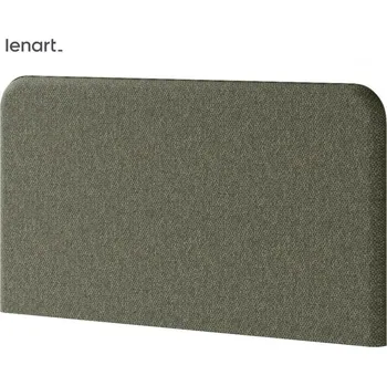 Postel Casarredo Polstrovaný záhlavník k posteli 140 cm barva šedozelená