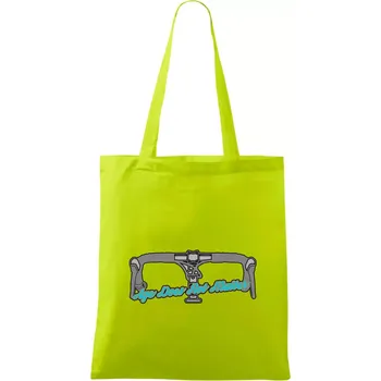 Age does not matter - Taška bavlněná - 42 x 38 cm ( Limetková )