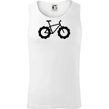 Fatbike - Tílko pánské Core - XL ( Bílá )