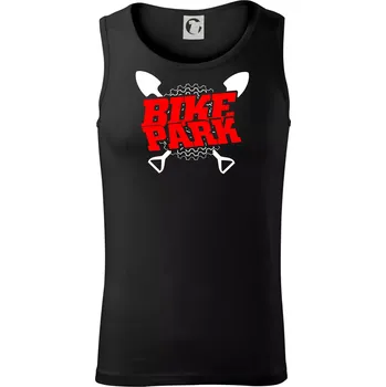 Bike park lopaty - Tílko pánské Core - L ( Černá )