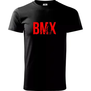 Pánské tričko BMX - Triko extra velké (5-8XL) - 8XL ( Černá )