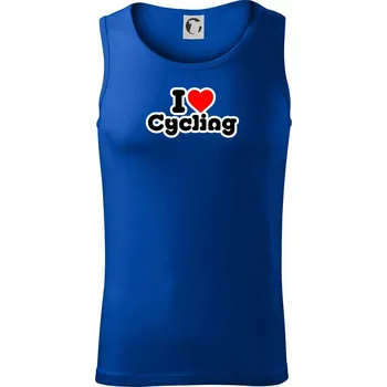 Pánské termoprádlo I love cycling - Tílko pánské Core - XL ( Královská modrá )