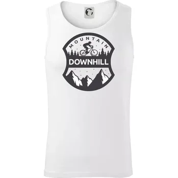 MTB downhill erb - Tílko pánské Core - S ( Bílá )